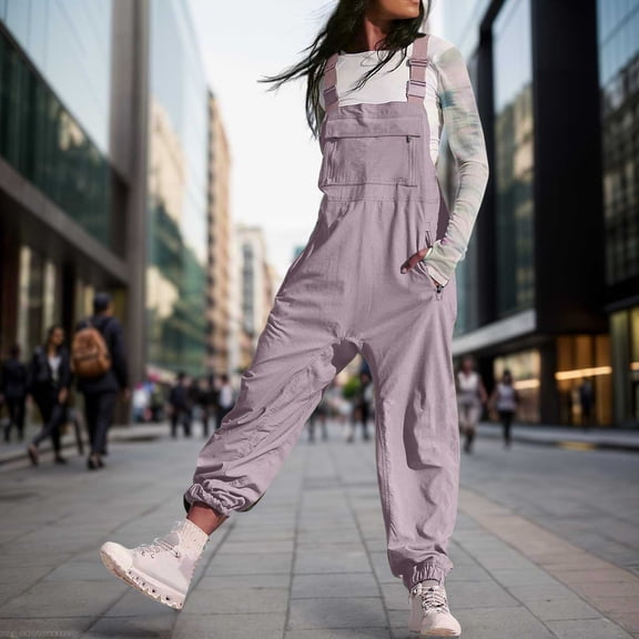 Women Fashion Solid Work Overalls With Pockets And Casual Leggings Jumpsuits Romper Women off Shoulder Jumpsuit Women Suit Women Bodysuit Juniors Short Sleeve Jumpsuit Long Sleeve Jean Jumpsuits Women