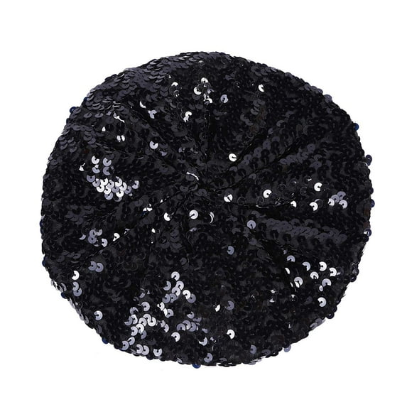 Women Fashion Sparkling Sequins Beret Colorful Cap Nightclub Dress Hat Stylish for Women Female Hat Party Hats Painter Hats Women Fuzzy 90 S Hats Women Aka Hat 70s Lady Hat Wool for Women Great