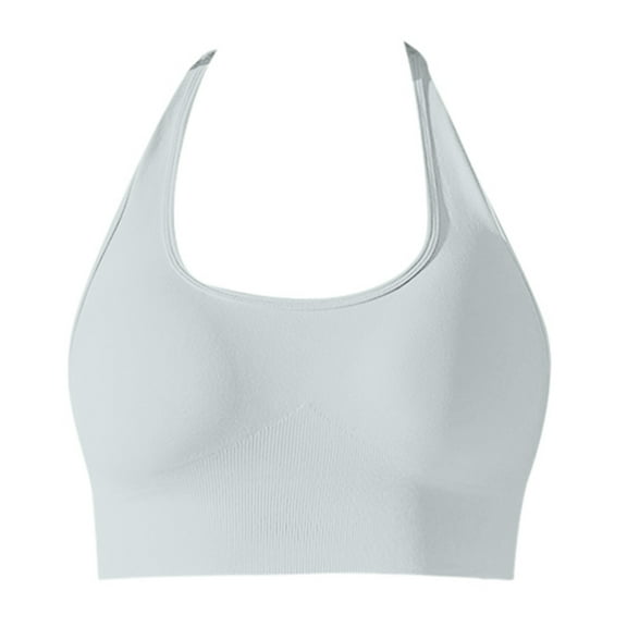 Women Sports Bra High Support Fitness Yoga Running Workout Seamless Comfort Activewear Breathable Lightweight