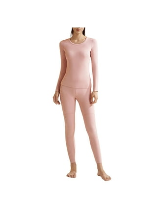 Women Pure Silk Thermal Underwear Set Long Johns Base Layer Top & Bottom  Sets - Helia Beer Co