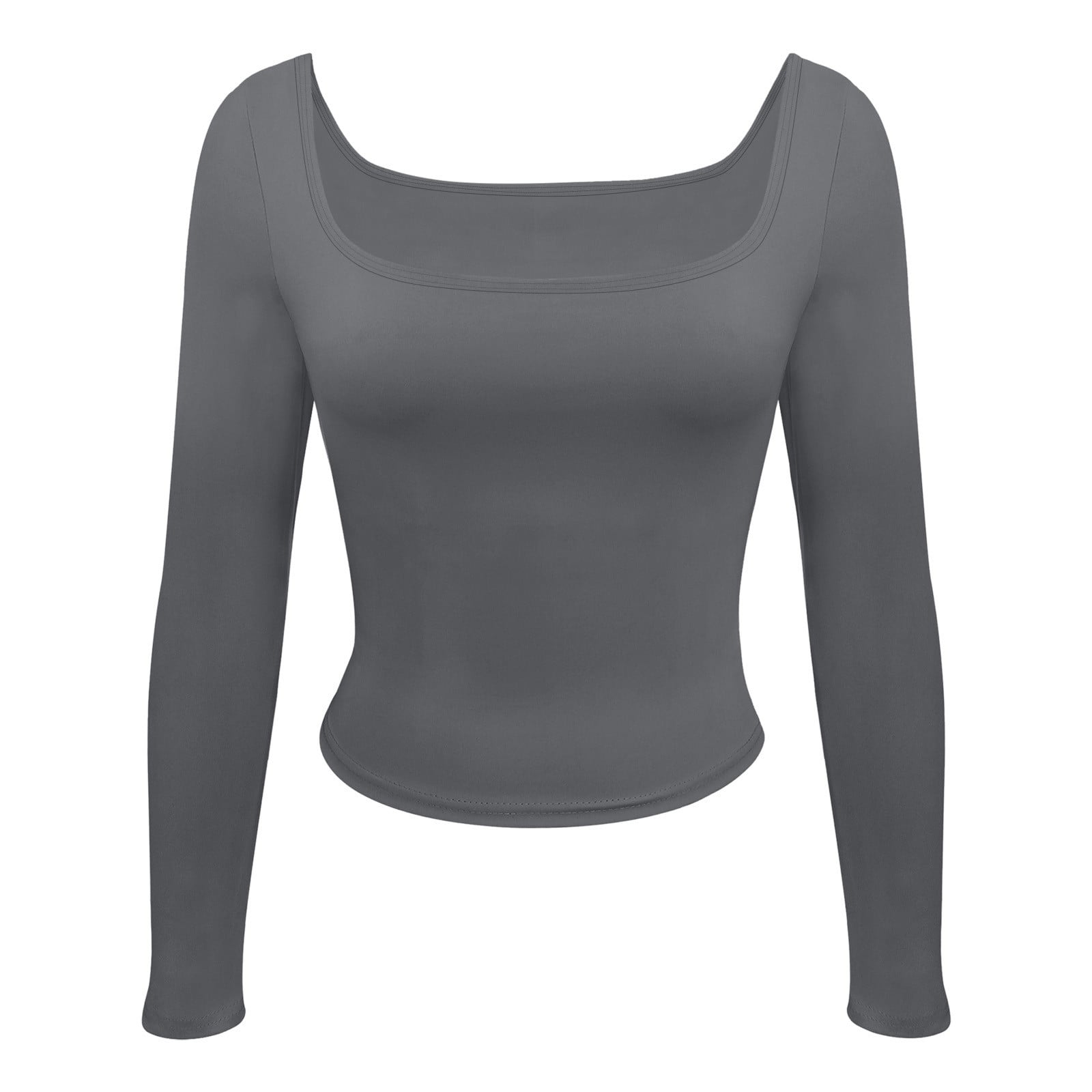 low neck thermal top