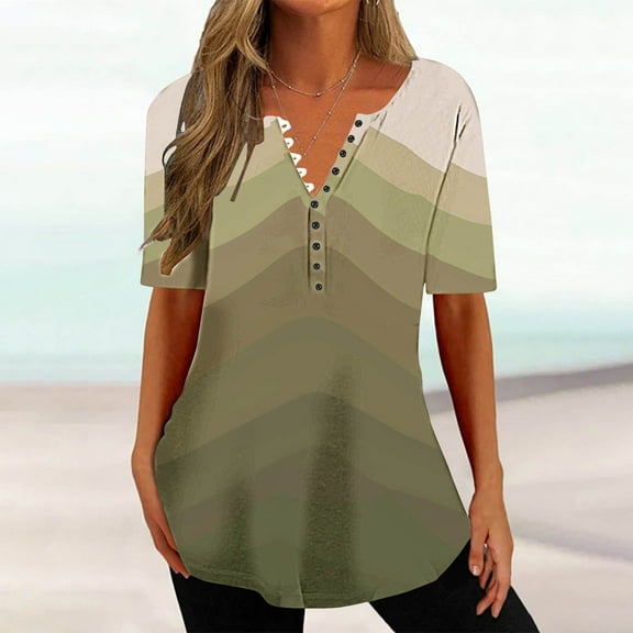 Women Fashion Tops Blouse Women Blouses Elegant Casual Short Sleeve Button Down Shirts for Women Work