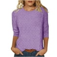 thumbnail image 1 of Women Fashion Tunic Tops for Leggings Summer solid color Tshirts Casual Dressy Tunics Blouses Loose Fit Crewneck Short Sleeve T-Shirt Basic Tee Shirt, 1 of 5