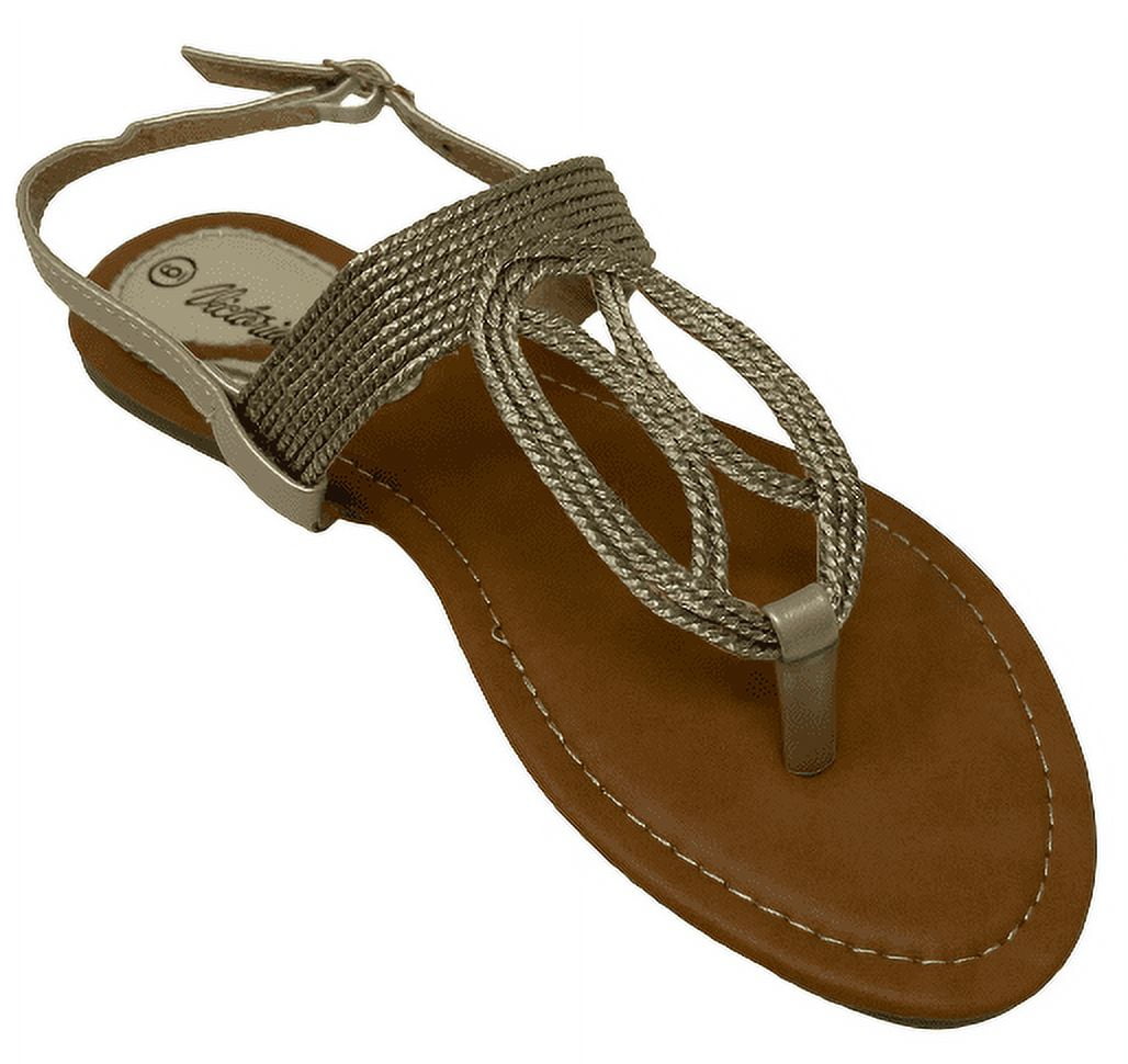 Women Fashion Victoria K Braided Sandals, Everyday Sandals, Vacation/Summer Sandals,5 colors size 6-10