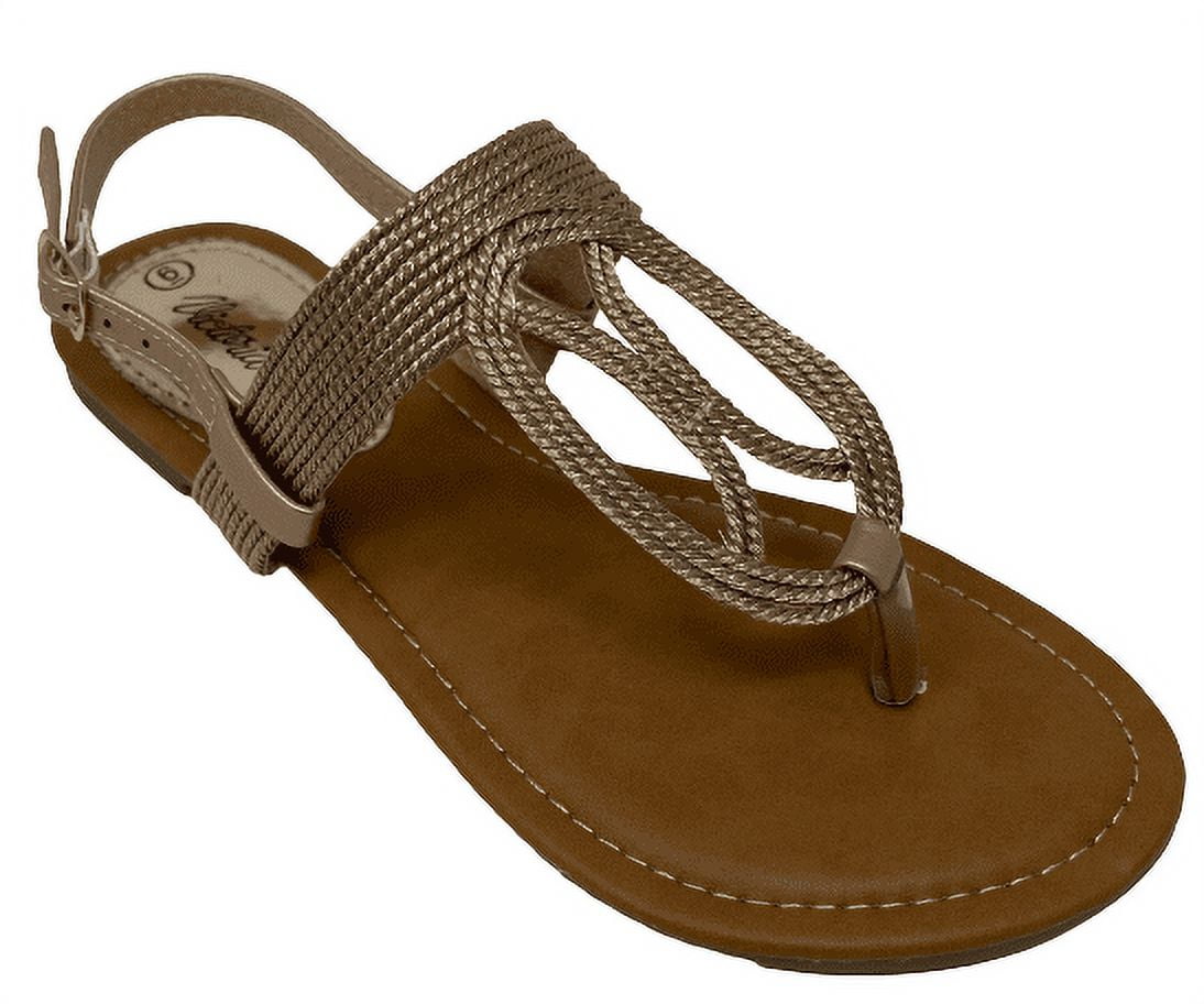 Women Fashion Victoria K Braided Sandals, Everyday Sandals, Vacation/Summer Sandals,5 colors size 6-10
