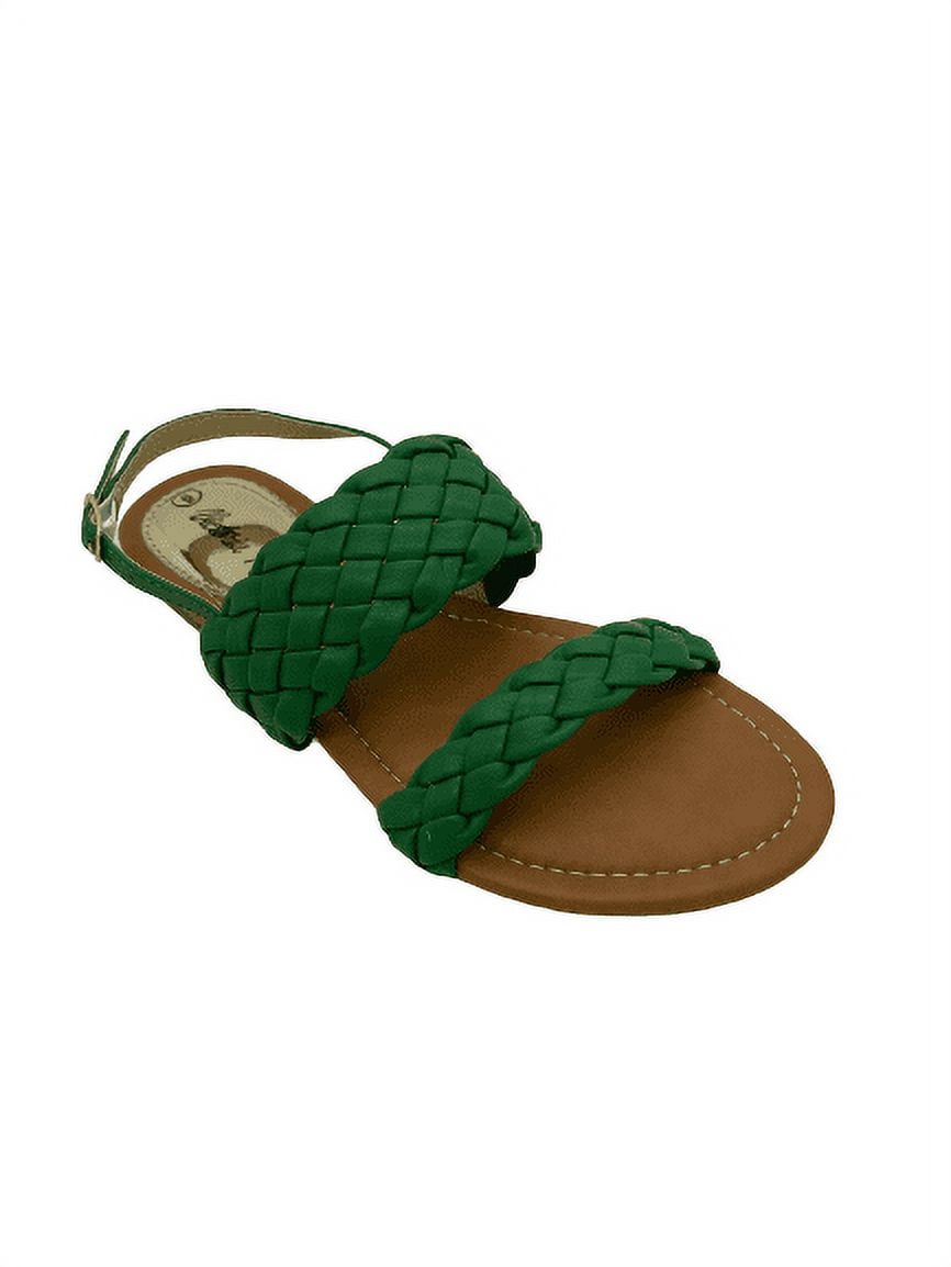 Women Fashion Victoria K Double Braided Sandals, Everyday Sandals, Vacation/Summer Sandals,5 colors size 6-10