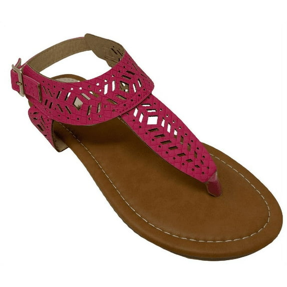 Women Fashion Victoria K Preforated Sandals, Everyday Sandals, Vacation/Summer Sandals,5 colors size 6-10