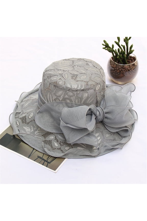 Women Fashionable Dressy Church Hats Summer Women Church Summer Hats Tea Party Bridal Dress Wedding Hat Birthday Easter