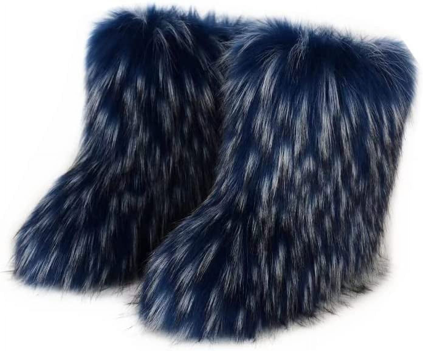 sneaker boot with fur