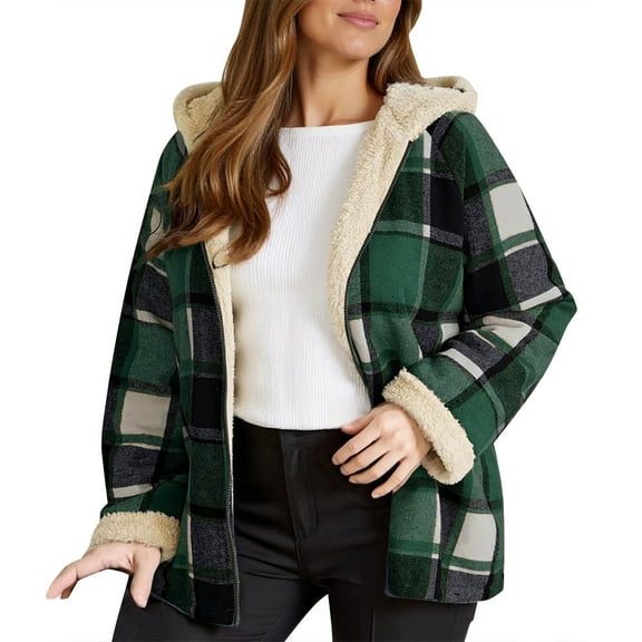 Women Lightweight Short Jacket Hooded Spring Fall Transitional Fashion, Cute Thin Coat Dark Green, S