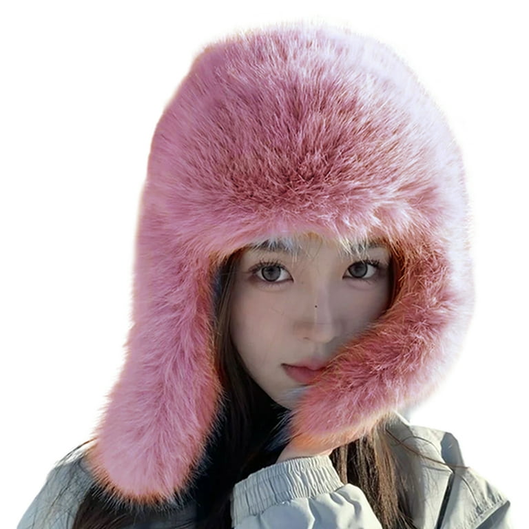 Womens Winter Trapper Hat Fur Selling Clearance drive.cloud.mn