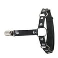 thumbnail image 1 of Women Faux Leather Garters Sweet JK Girls Leg Harness Garter Belt Punk Rock Anti-Slip Clips Elastic Thigh Belt, 1 of 8