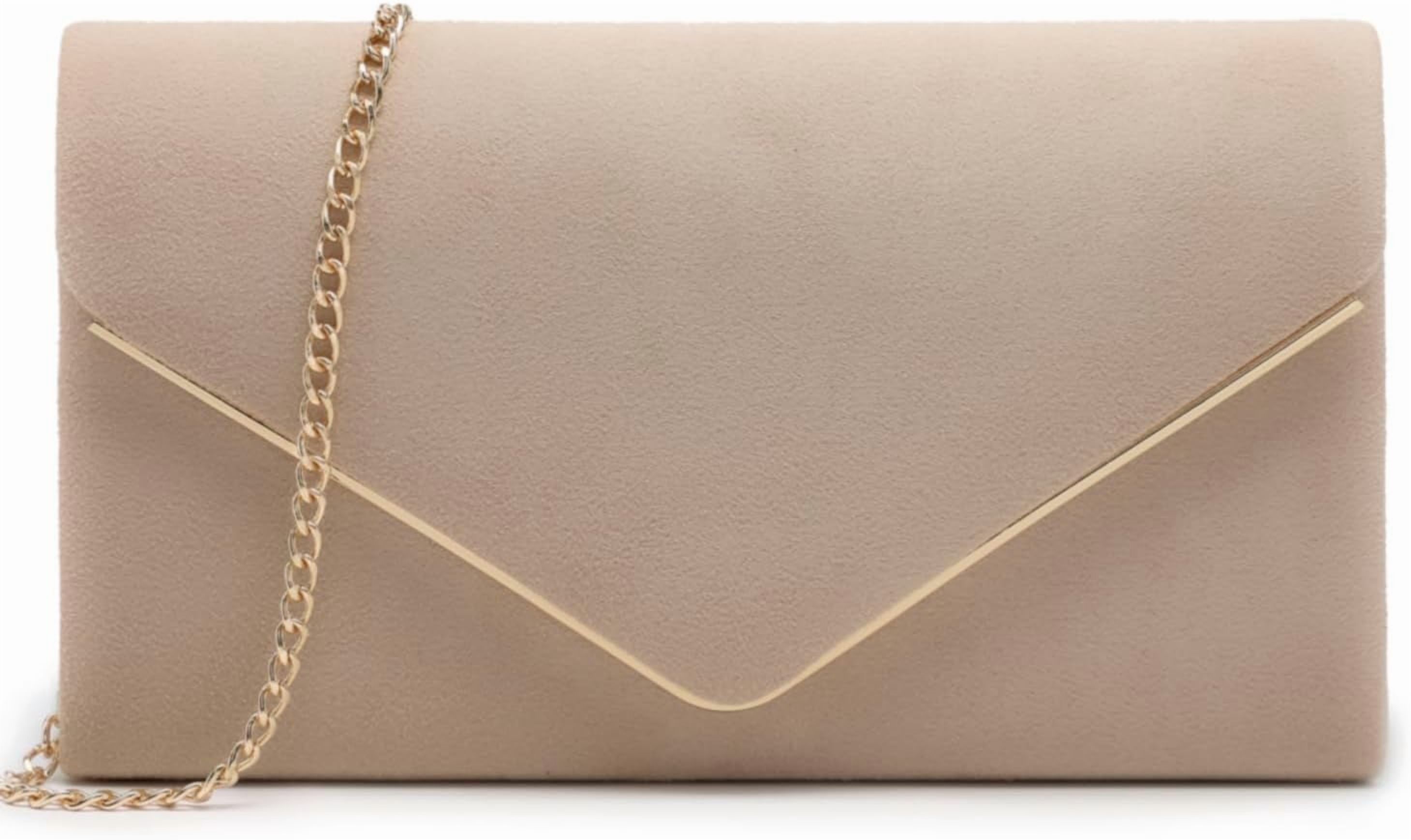 Women Faux Suede Evening Clutch Bags Formal Party Clutches Wedding Purses Cocktail Prom Clutches