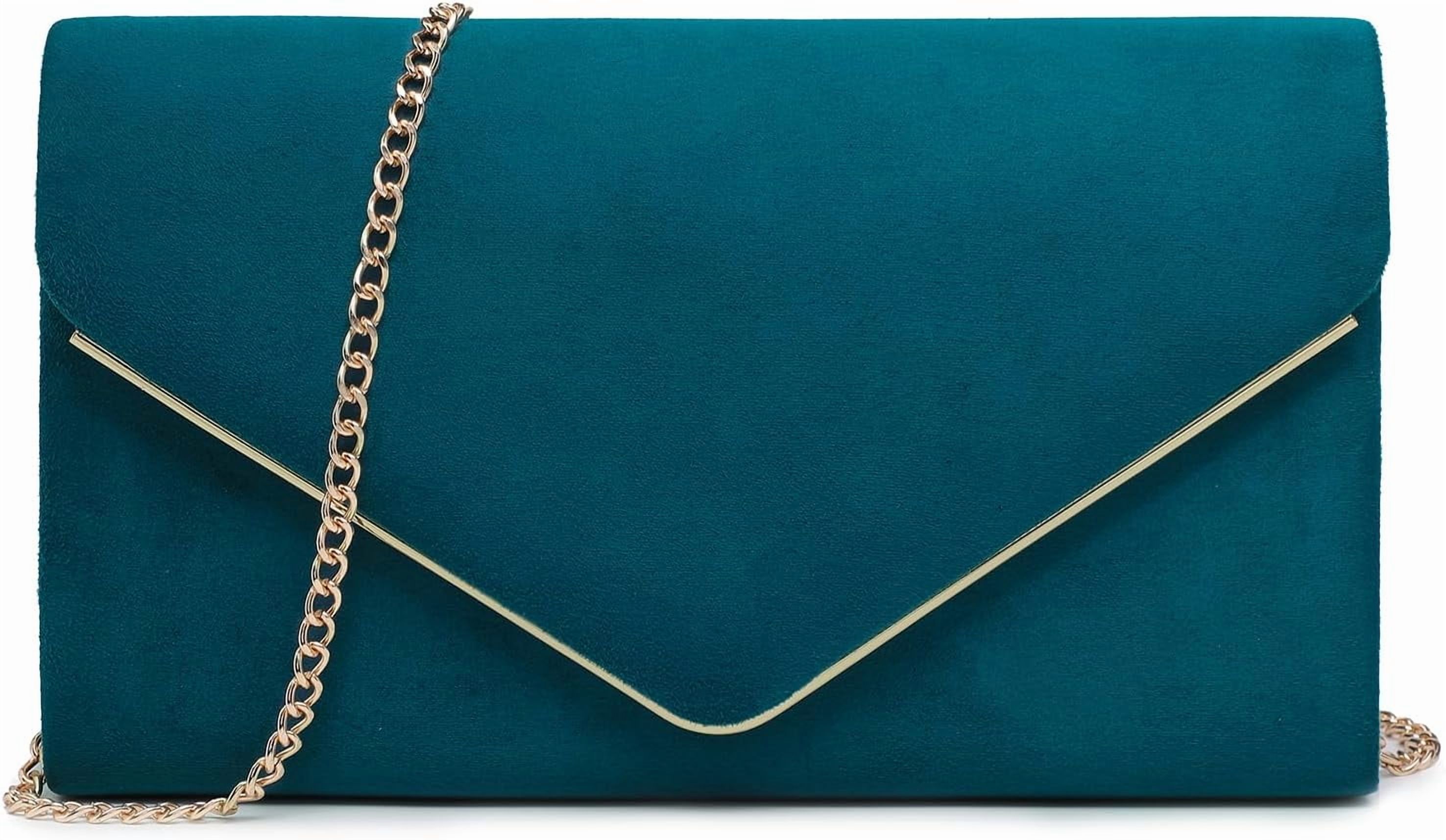 Women Faux Suede Evening Clutch Bags Formal Party Clutches Wedding Purses Cocktail Prom Clutches