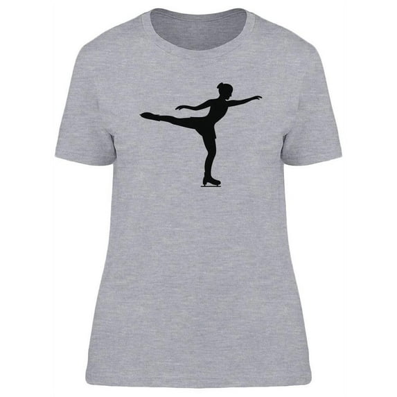 Women Figure Skating T-Shirt Women -Image by Shutterstock, Female XX-Large