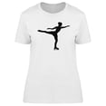 thumbnail image 1 of Women Figure Skating T-Shirt Women -Image by Shutterstock, Female x-Large, 1 of 2