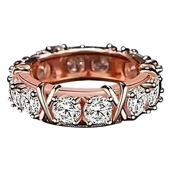 Women Finger Ring Colorful Casual Joint Ring Accessories Jewelry Ring Copper Color Separation Inlaid Zircon Ring Fashion Luxury Trend Ring Jewelry