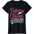 thumbnail image 1 of Women Fishing Shirt for Girls Fish Bass Fishing T-Shirt, 1 of 3