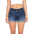 thumbnail image 1 of Women Fitness Shorts 2022 New Women Low Waisted Washed Solid Short Mini Jeans Denim Pants Shorts, 1 of 5