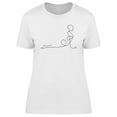 thumbnail image 1 of Women Fitness Yoga T-Shirt Women -Image by Shutterstock, Female XX-Large, 1 of 2