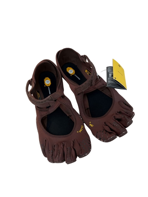 Women Five‑Toe Barefoot Shoes, Flexible Non‑Slip Workout Shoes with Adjustable Strap, Lightweight Footwear for Yoga Pilates Dance Indoor Fitness