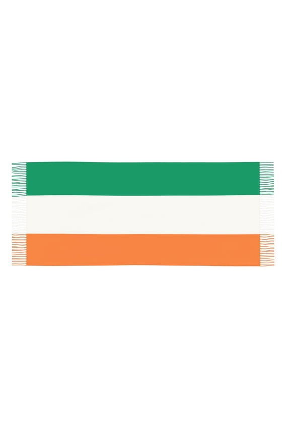 Women Flag Of Ireland Scarf Large Shawls For Travel Office