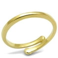 thumbnail image 1 of Women Flash Gold Brass Ring with No Stone in No Stone - Size 6, 1 of 1