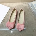 thumbnail image 1 of Women Flat Shoes, Pointed Toe Bow Flats for Women, Candy Color Casual Work Shoes with Cushioned Insole for Office and Weekend, 1 of 4