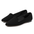 thumbnail image 1 of Women Flats Comfortable Pointed Toe Ballet Flats,Black 6.5, 1 of 5