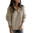 thumbnail image 1 of Women Fleece Hoodies Winter Long Sleeve Loose Pullovers Sweatshirts Autumn Winter Warm Pocket Hooded Sweatshirts S-5XL, 1 of 1