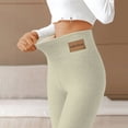 thumbnail image 1 of Women Fleece Lined Leggings Thermal Fleece Leggings for Women Leggings for Women Tummy Control Winter Pants for Women Women’S Leggings Womens Lined Leggings Fleece Leggins, 1 of 9