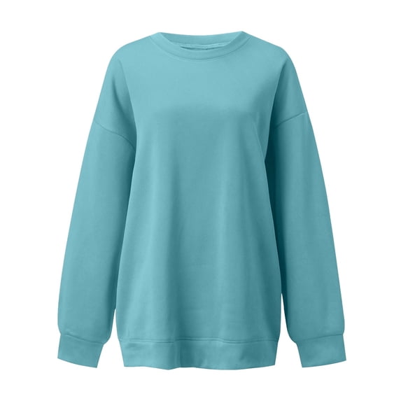Women Sweatshirts Oversized Crewneck Pullover Trendy Long Sleeve Tops Fashion Fall Outfits Clothes 2026