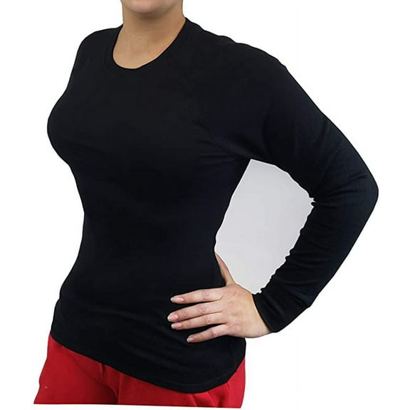 Women Fleeced Winter Warm Base Layer Performance Thermal Tops