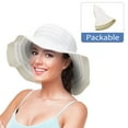 thumbnail image 1 of Women Floppy Sun Bucket Hats w/ Wide Brim Straw Edge Summer Beach UV Protection Foldable Gardening Hiking Cap by Solaris, 1 of 6