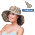 thumbnail image 1 of Women Floppy Sun Bucket Hats w/ Wide Brim Summer Beach UV Protection Foldable Gardening Hiking Cap by Solaris, 1 of 7