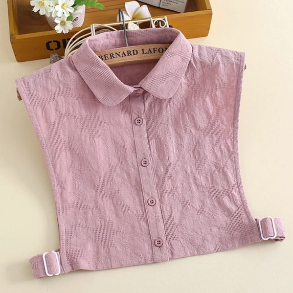 Women Floral Classic Detachable Shirt Fake Collar Clothes Accessories Lapel Blouse False Collar 8