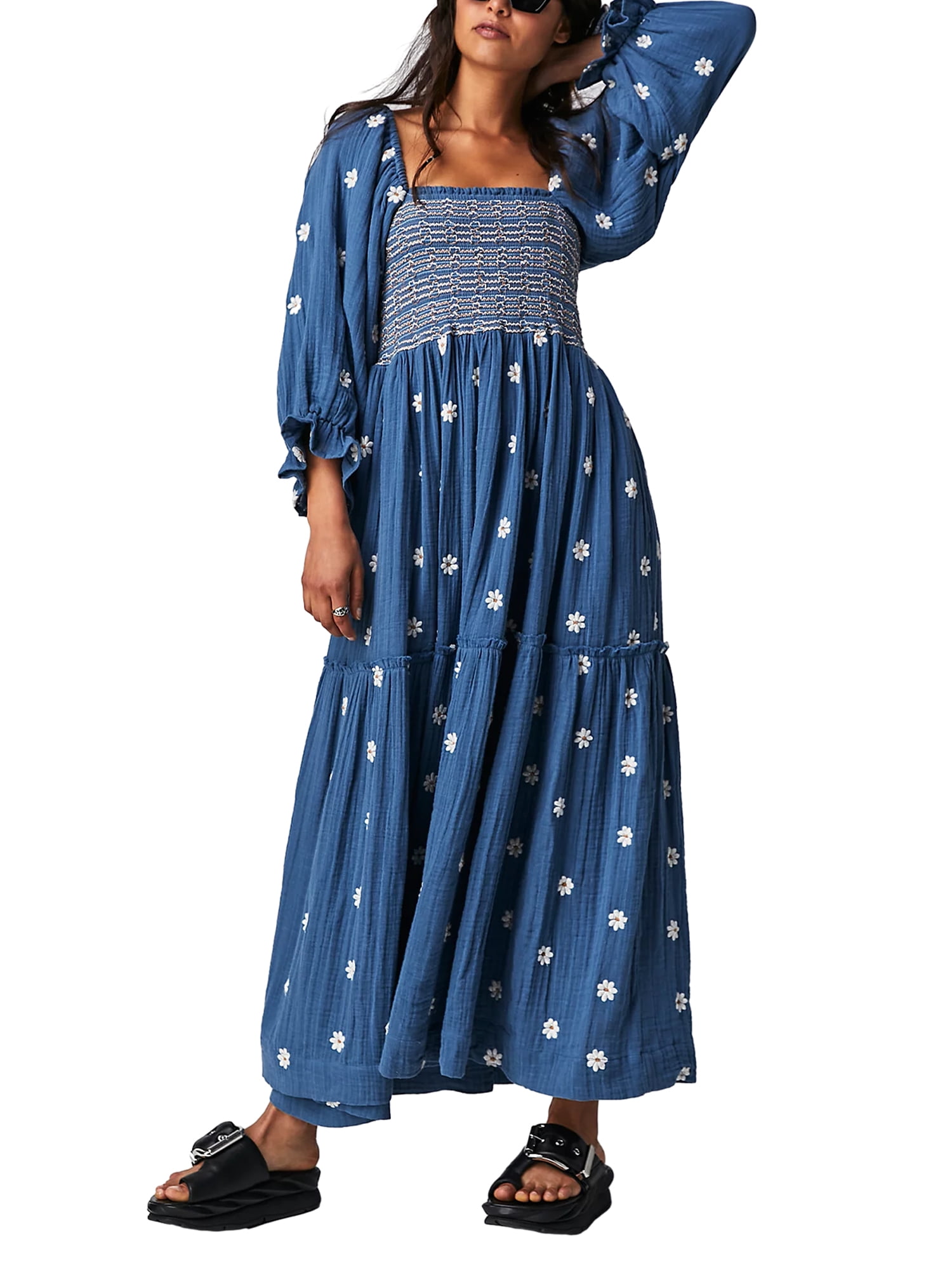 neimans dresses Bridesmay Cocktail for Women 2024 Wedding Guest Midi Dress with PARACHUTE SKATER DRESS - size:large lastcallbadge