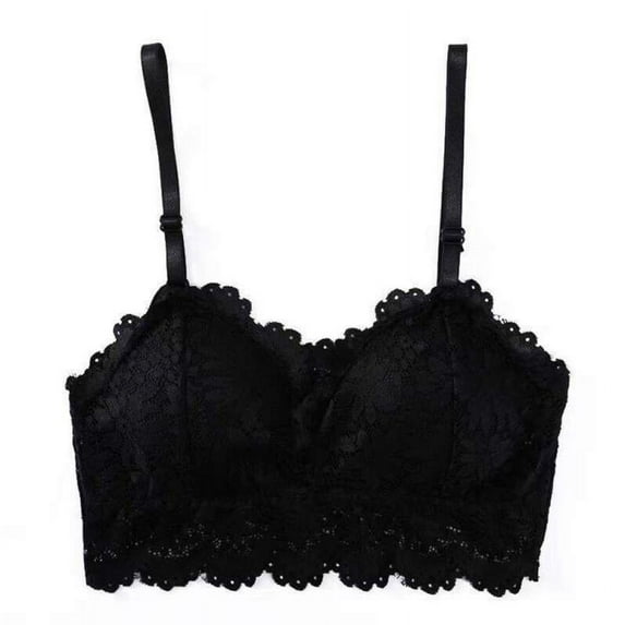 Women Floral Lace Bralette Padded Breathable Sexy Camisole