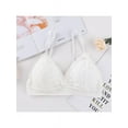 thumbnail image 1 of Women Floral Lace Bralette Padded Breathable Sexy Lace Bra, 1 of 12
