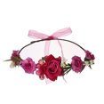 thumbnail image 1 of Women Flower Hair Garland Headband Floral Wreath Hairband, 1 of 2