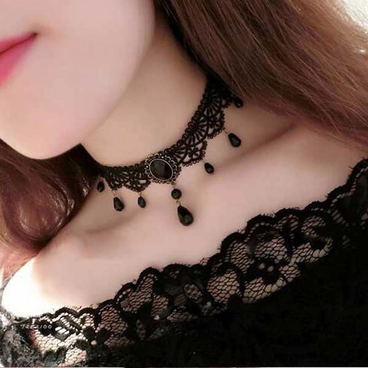 Fashion Lace Chokers for Girl Lady Women Bithday Gift Colourful