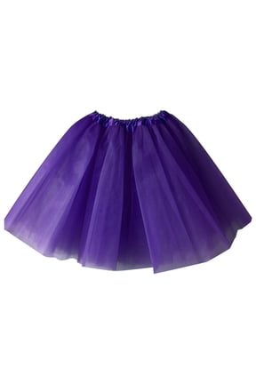 Women Fluffy Skirt Six Piece Mesh Skirt Tutu Skirt Dance Skirt Vacation Holiday Female Dailywear
