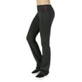 thumbnail image 1 of Women Foldover Yoga Athletic Flare Bottom Sweat Pants, 1 of 2