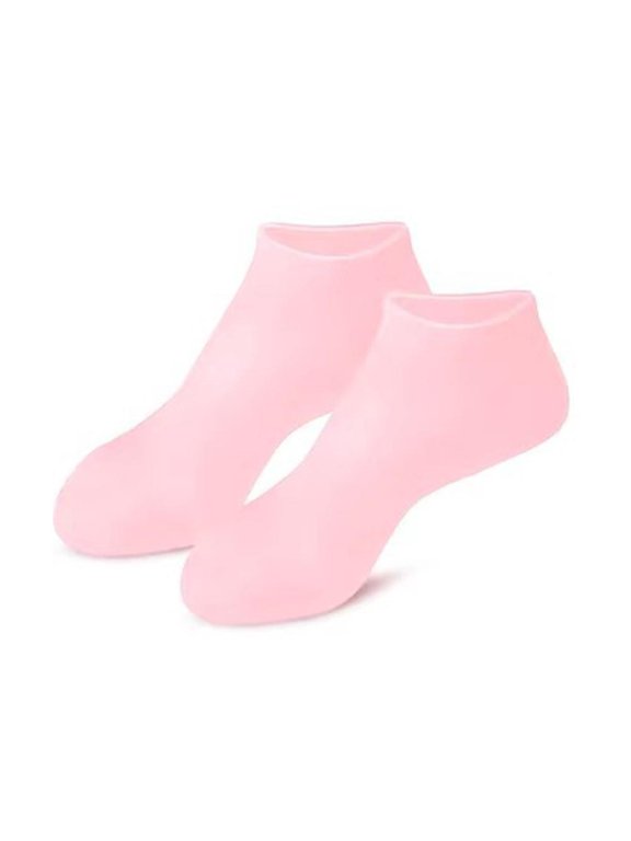 Women Foot Spa Pedicure Silicone Socks, Silicone Socks for Dry Cracked Feet, Foot Moisturizer Gel Socks