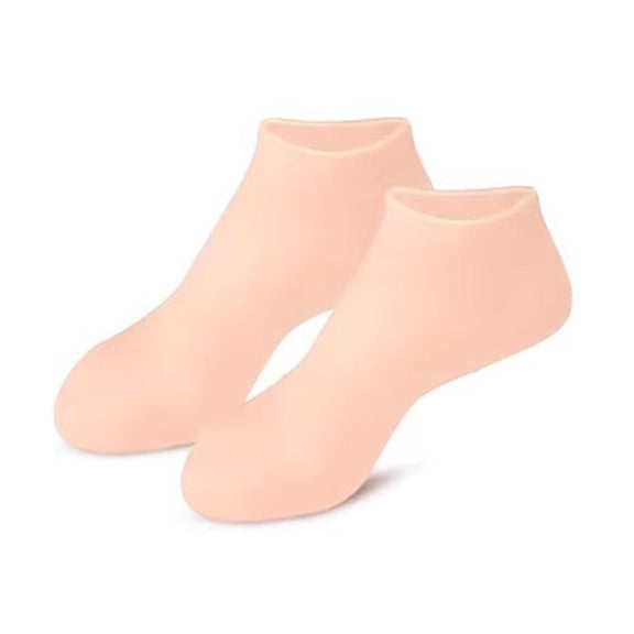 Women Foot Spa Pedicure Silicone Socks, Silicone Socks for Dry Cracked Feet, Foot Moisturizer Gel Socks