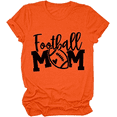 thumbnail image 1 of Women Football Mom Shirt Gift T-Shirt for Mom, 1 of 2