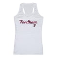 thumbnail image 1 of Women Fordham Rams Script Tank T-Shirt, White - Extra Large, 1 of 1
