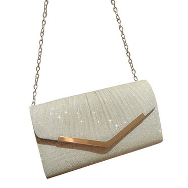 Women Formal Evening Bag Banquet Glitter Purse Clutches Handbag Envelope Bag
