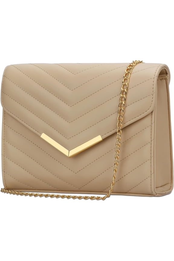 Women Formal Vegan Leather Evening Envelope Clutch Purses and Handbags for Party Wedding Prom Bridal