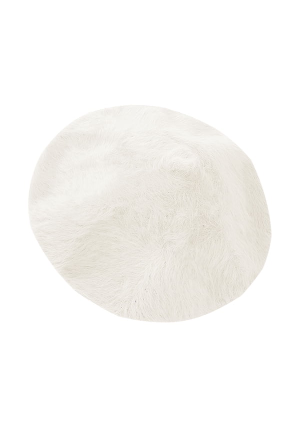 Women French Beret Hat CQXIDFH Retro Artist Beret Cap, Lightweight Breathable Design, Fashion Daily Matching Hat for Autumn and Winter, Sun Hats for Men Women (White, One Size)